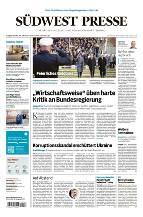 Cover of Südwest Presse (Ulm)
