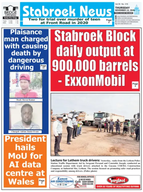 Cover of Stabroek News