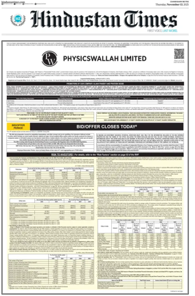 Cover of Hindustan Times (Amritsar)