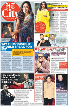 Cover of Hindustan Times (Lucknow) - Live