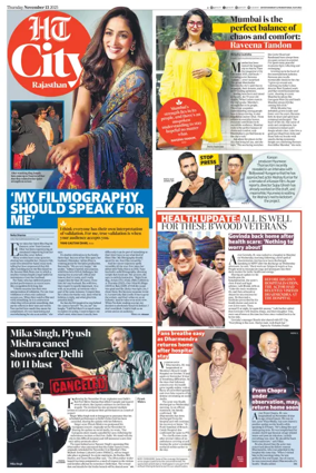 Cover of Hindustan Times (Jaipur) - City