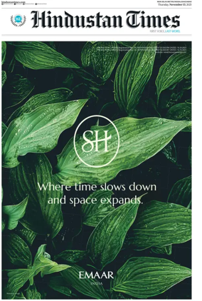 Cover of Hindustan Times ST (Noida)