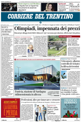 Cover of Corriere del Trentino