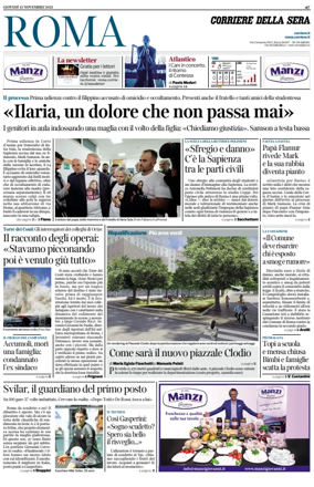 Cover of Corriere della Sera (Roma)