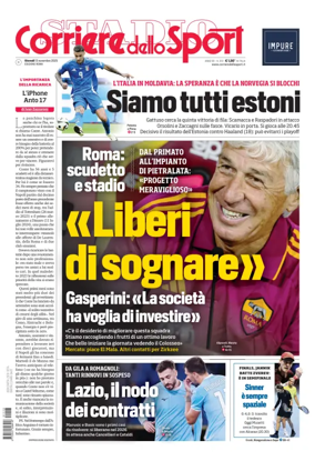 Cover of Corriere dello Sport (Roma)
