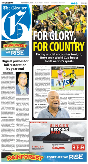 Cover of Jamaica Gleaner