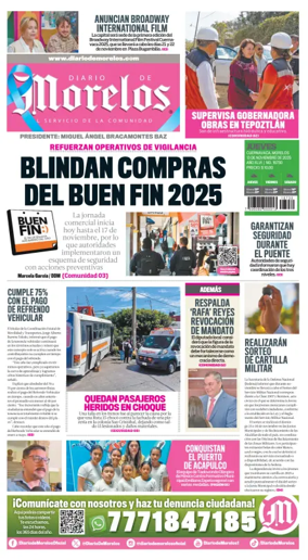 Cover of Diario de Morelos