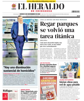 Cover of El Heraldo de Chihuahua