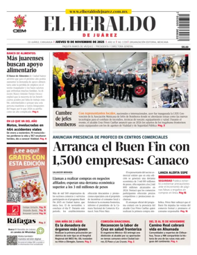 Cover of El Heraldo de Juarez