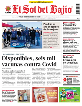 Cover of El Sol de Bajío