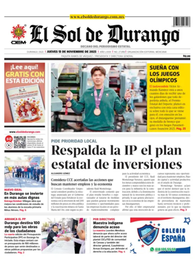 Cover of El Sol de Durango