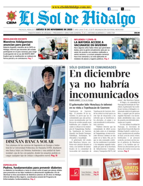 Cover of El Sol de Hidalgo