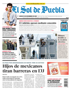 Cover of El Sol de Puebla