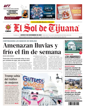 Cover of El Sol de Tijuana