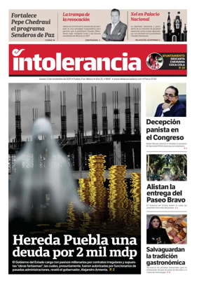 Cover of Intolerancia Diario