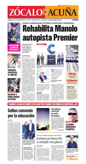 Cover of Zócalo Acuña