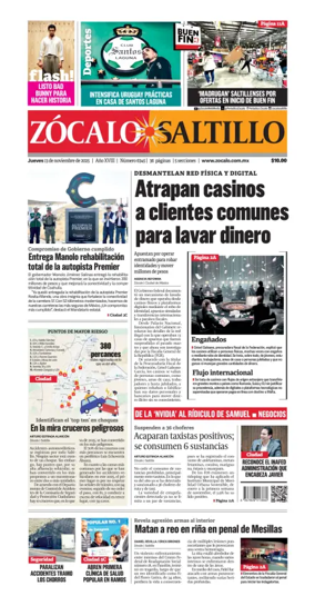 Cover of Zócalo Saltillo