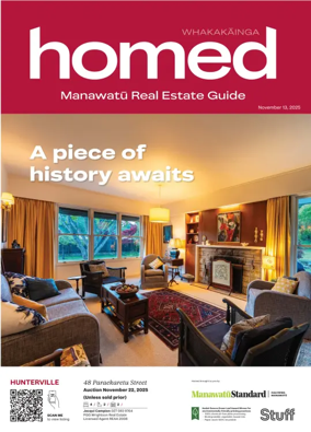 Cover of Homed Manawatu Standard