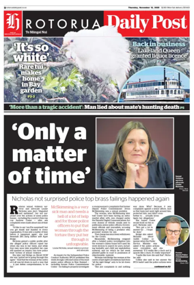 Cover of Rotorua Daily Post