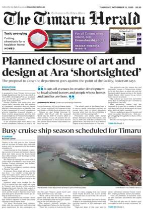 Cover of The Timaru Herald