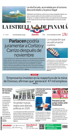 Cover of La Estrella de Panama