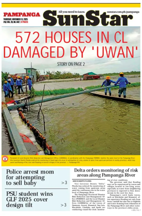 Cover of Sun.Star Pampanga