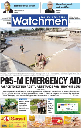 Cover of Watchmen Daily Journal