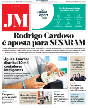 Cover of Jornal Madeira