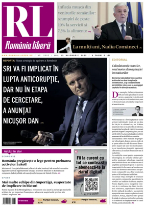 Cover of Romania Libera