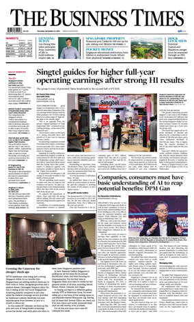 Cover of The Business Times