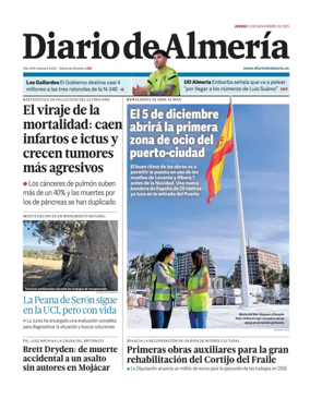 Cover of Diario de Almeria