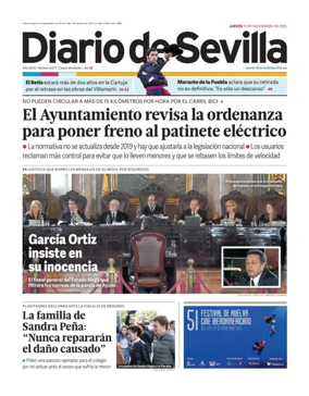 Cover of Diario de Sevilla
