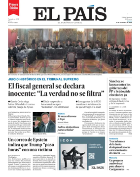 Cover of El País (1ª Edición)