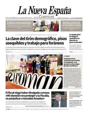 Cover of La Nueva España (Cuencas)