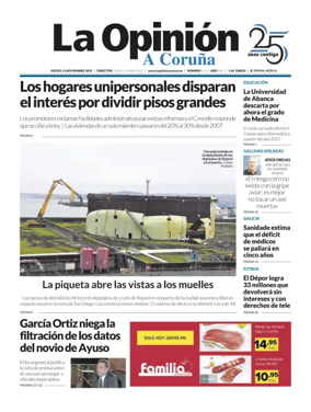 Cover of La Opinion de A Coruna