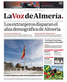 Cover of La Voz de Almería