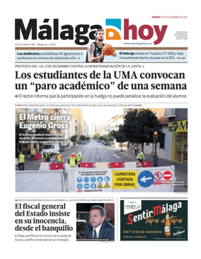 Cover of Malaga Hoy