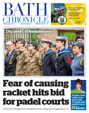 Cover of Bath Chronicle