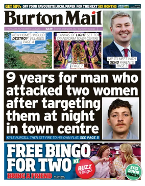 Cover of Burton Mail