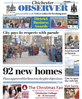 Cover of Chichester Observer