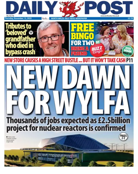 Cover of Daily Post (North Wales)