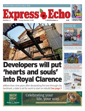 Cover of Express & Echo (City & East Devon Edition)