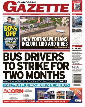 Cover of Glamorgan Gazette