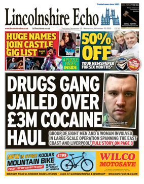 Cover of Lincolnshire Echo