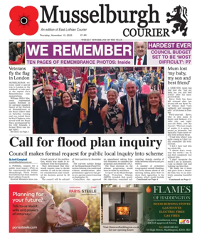 Cover of Musselburgh Courier