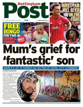 Cover of Nottingham Post