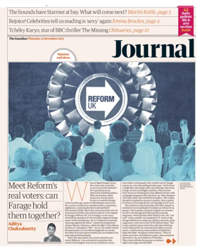 Cover of The Guardian e-paper Journal