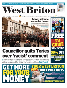 Cover of West Briton (Truro and Mid Cornwall)