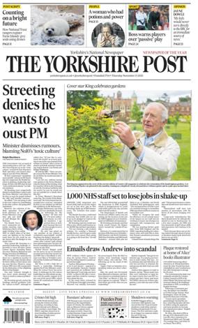 Cover of Yorkshire Post
