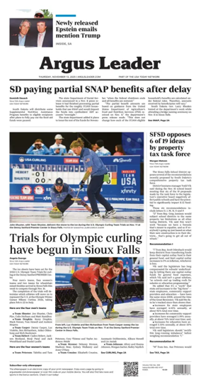 Cover of Argus Leader